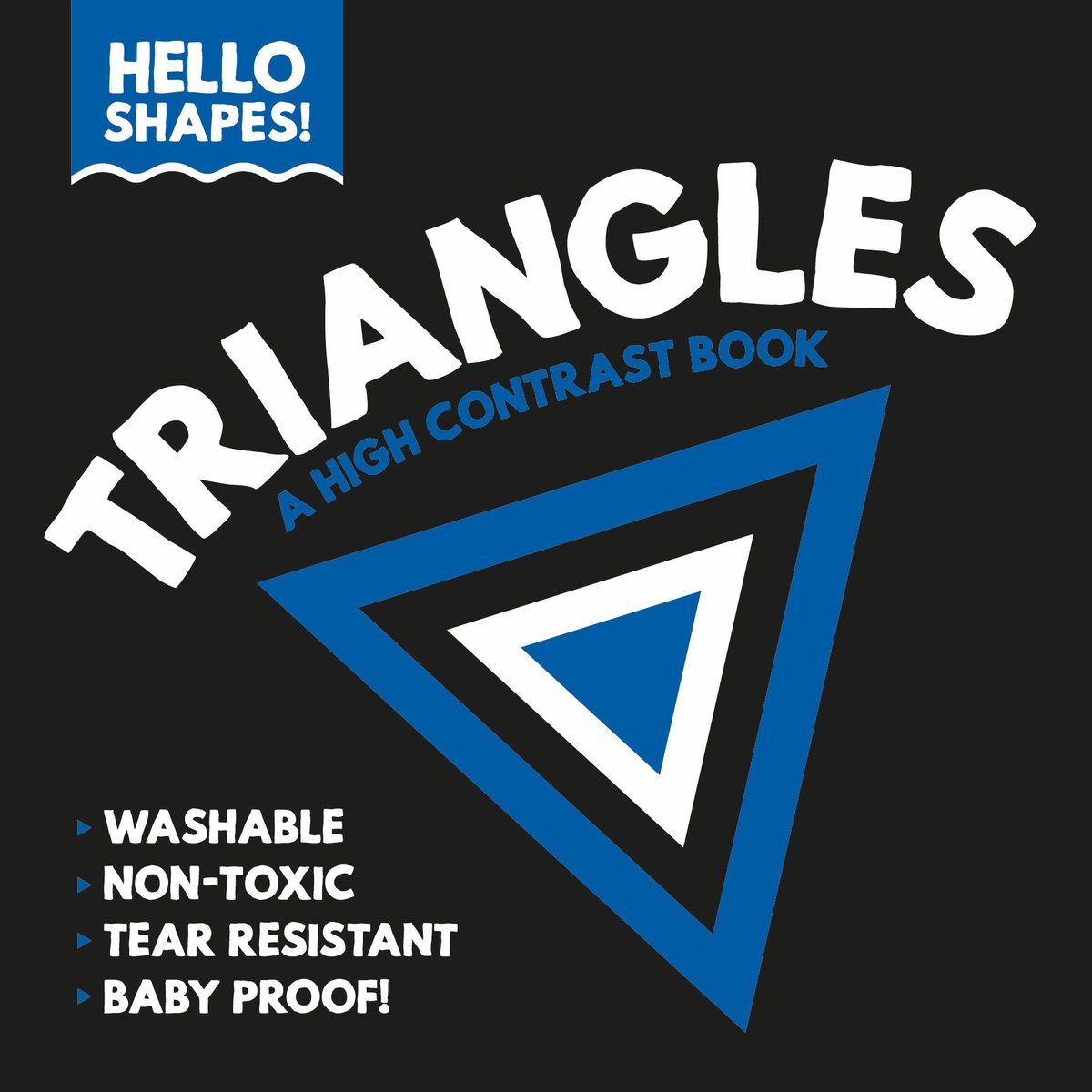 Hello Shapes Triangles Tyvek