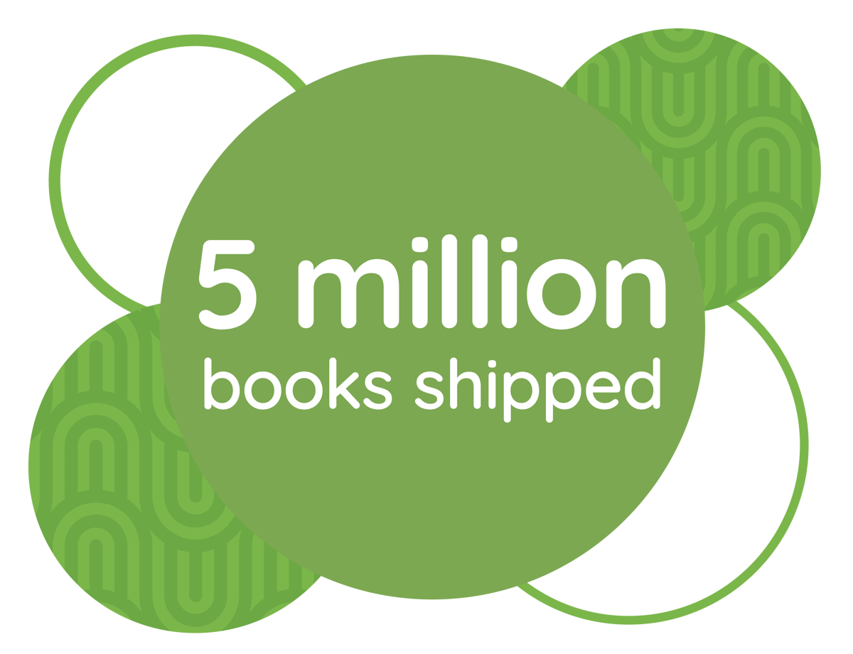 5 million books shipped